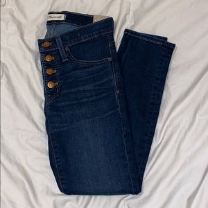 NWT Madewell Petite 9” Skinny Jeans